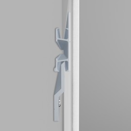 Asta appendiabiti autoadesiva GeckoTeq Cleat Z Bar - per set da 2