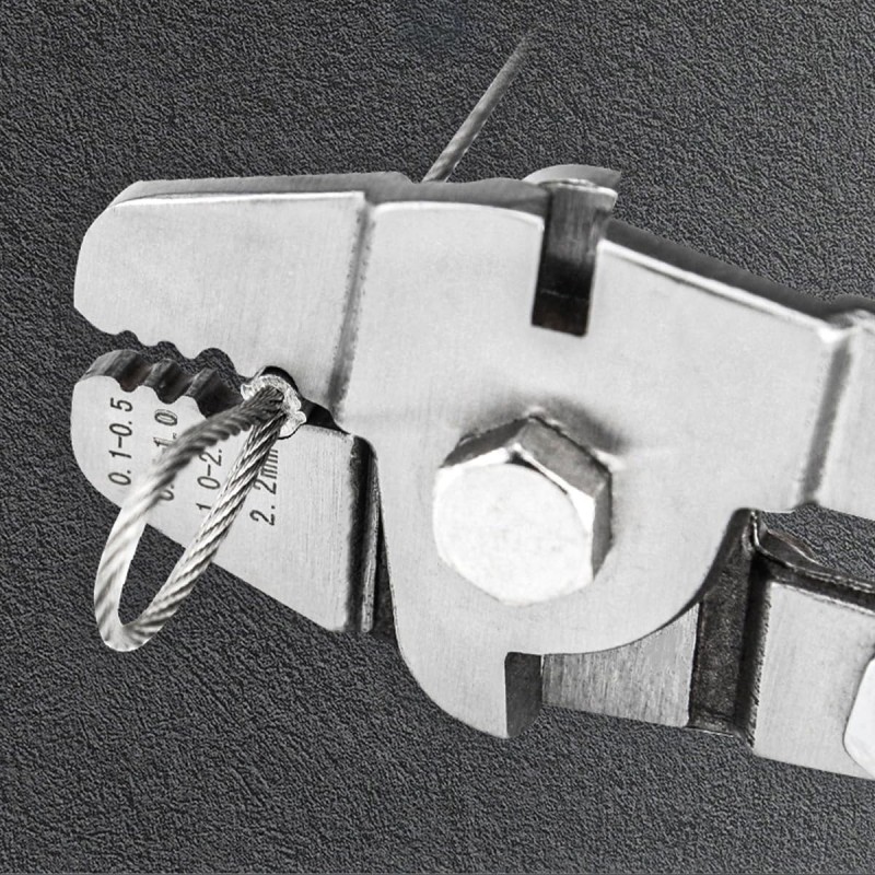 GeckoTeq Douille de compression d'arrêt de câble pour fabricant de tétons à extrémité filetée - 7 kg