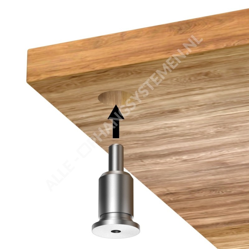 Pinces de suspension autobloquantes Geckoteq pour câbles de 1,5 mm – 20 kg