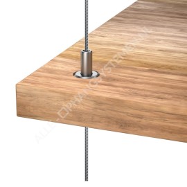 GeckoTeq selbstsichernde 1,5-mm-Kabelaufhängungsgreifer – 20 kg