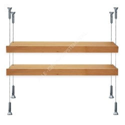 Geckoteq self-locking 1.5mm cable suspension grippers – 20kg