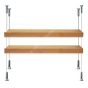 GeckoTeq selbstsichernde 1,5-mm-Kabelaufhängungsgreifer – 20 kg