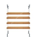 GeckoTeq selbstsichernde 1,5-mm-Kabelaufhängungsgreifer – 20 kg