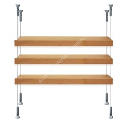 Pinze di sospensione per cavi autobloccanti Geckoteq da 1,5 mm – 20 kg