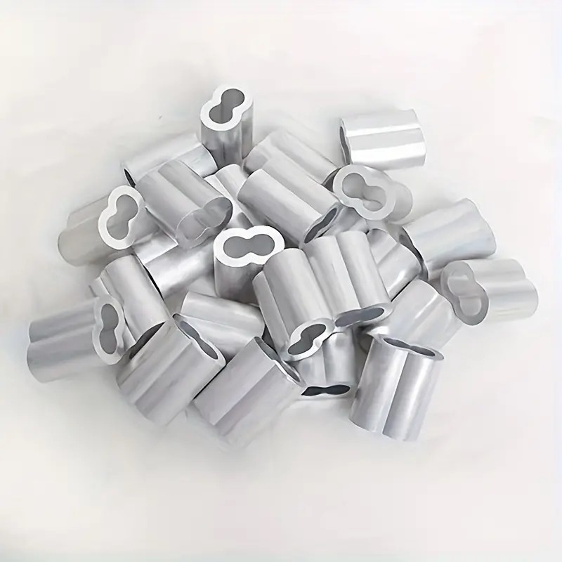 GeckoTeq Compression Bush Wire klemme 1,5mm i sort og alu