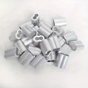 GeckoTeq Compression Bus Wire Clamp 2,0 mm w kolorze czarnym i aluminium