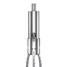 GeckoTeq Fermacavo autobloccante con piedino divisorio - 20 kg