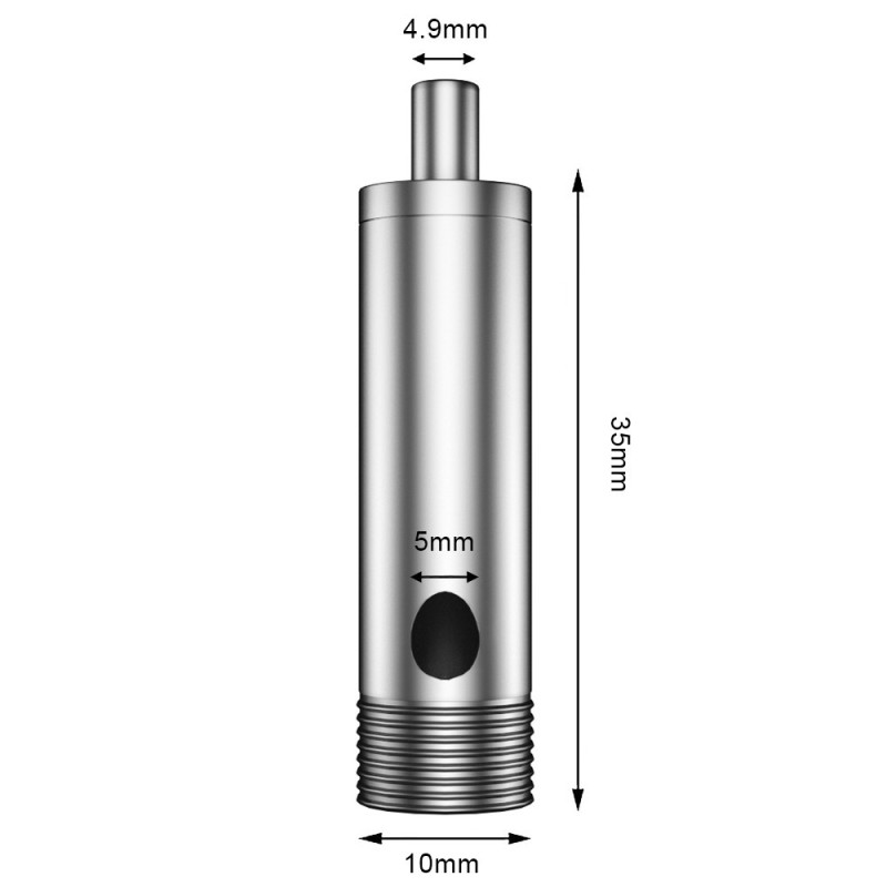 Geckoteq Morsetto portafilo autofrenante con base divisoria - 20kg