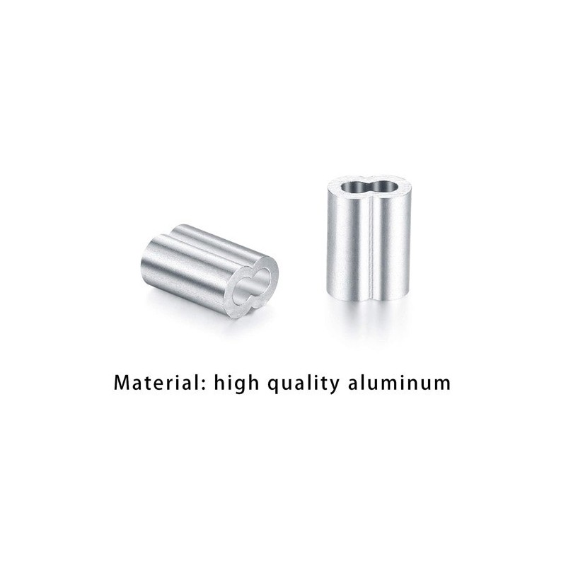 copy of GeckoTeq Compression Bush Wire clamp 1,5mm in black and alu