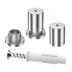 GeckoTeq Screw system ceiling Anchor for 1 wire - 25kg