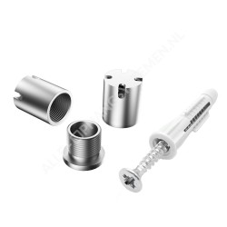 Geckoteq Skruvbart takankare med splitter för 4 trådar - 15kg