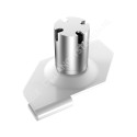 Geckoteq Ancoraggio a soffitto avvitabile con sdoppiatore per 4 fili - 15kg