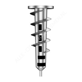 GeckoTeq Screw-in Spiral Anchor with Gripper