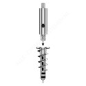 GeckoTeq Screw-in Spiral Anchor with Gripper