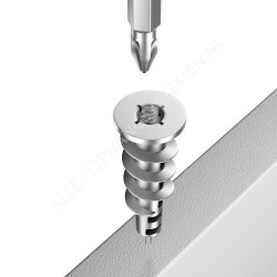 GeckoTeq -kierre-ankkuri Gripperillä