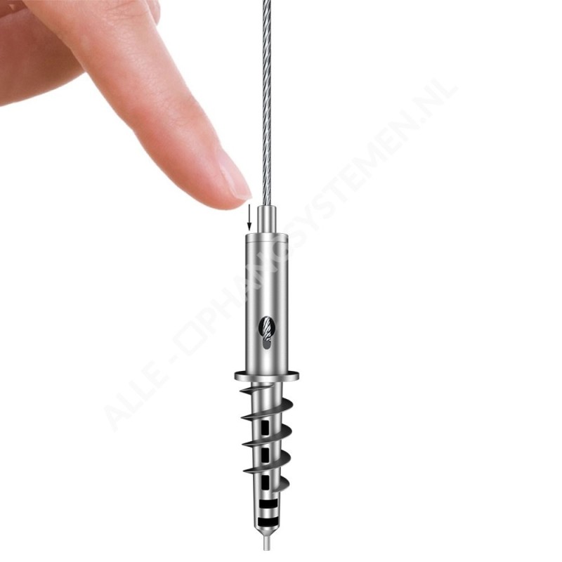 GeckoTeq Schraub-Spiralanker mit Gripper