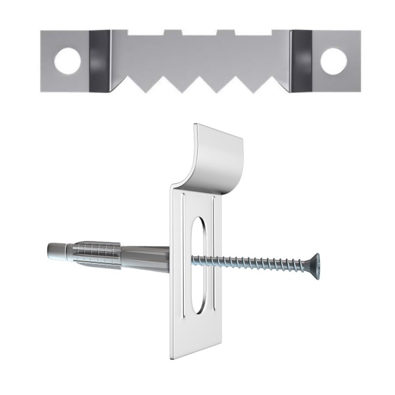 GeckoTeq Sawtooth hangert 45mm - 7kg