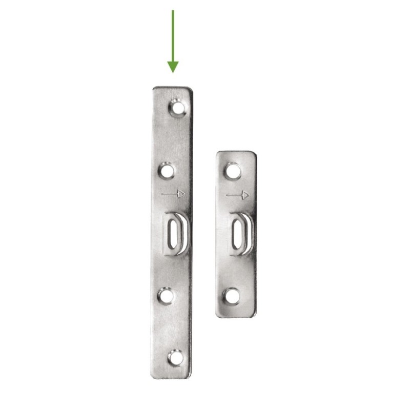 GeckoTeq Gancio per appendere grande (4 fori) ciascuno