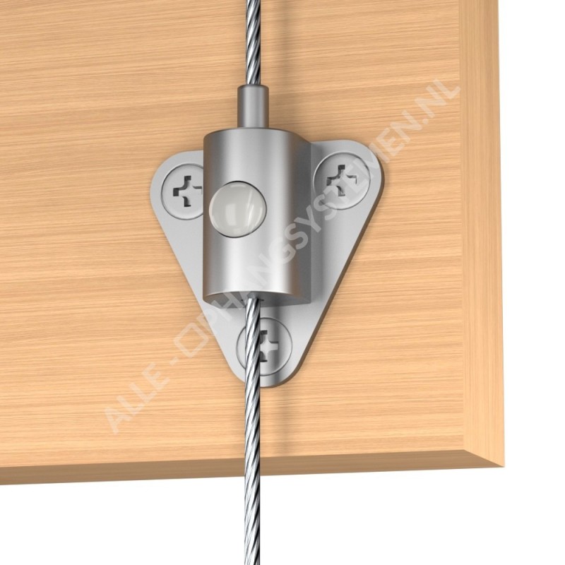 Ensemble de système de suspension pour tableau blanc et panneau Geckoteq Butterfly