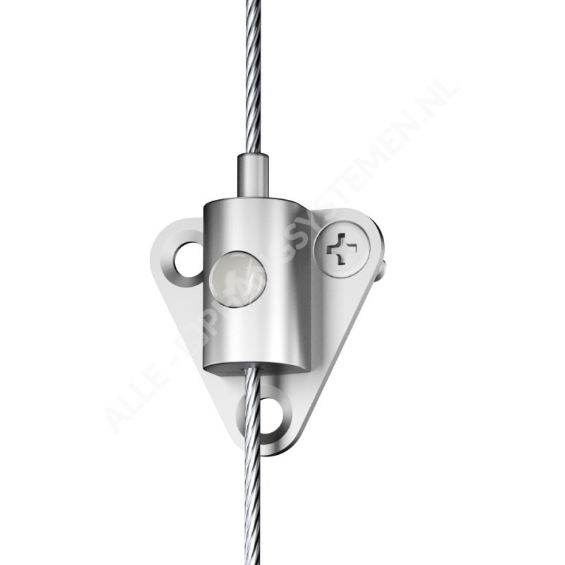 Ensemble de système de suspension pour tableau blanc et panneau Geckoteq Butterfly