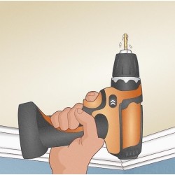 GeckoTeq Ruuvattava tasainen kattoankkuri 1 vaijerille - 25kg