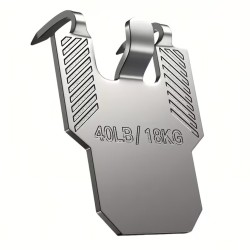 Gipsklovskrok 18 kg – Stark metallkrok för tavlor och speglar