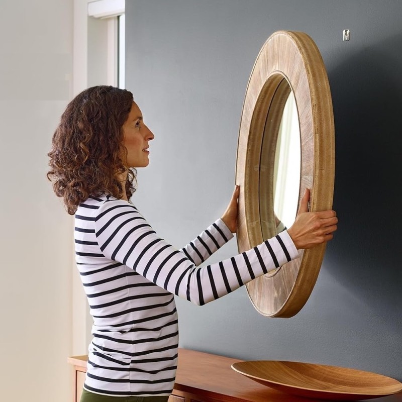 Gancio per cartongesso con artiglio da 18 kg – Gancio in metallo resistente per quadri e specchi