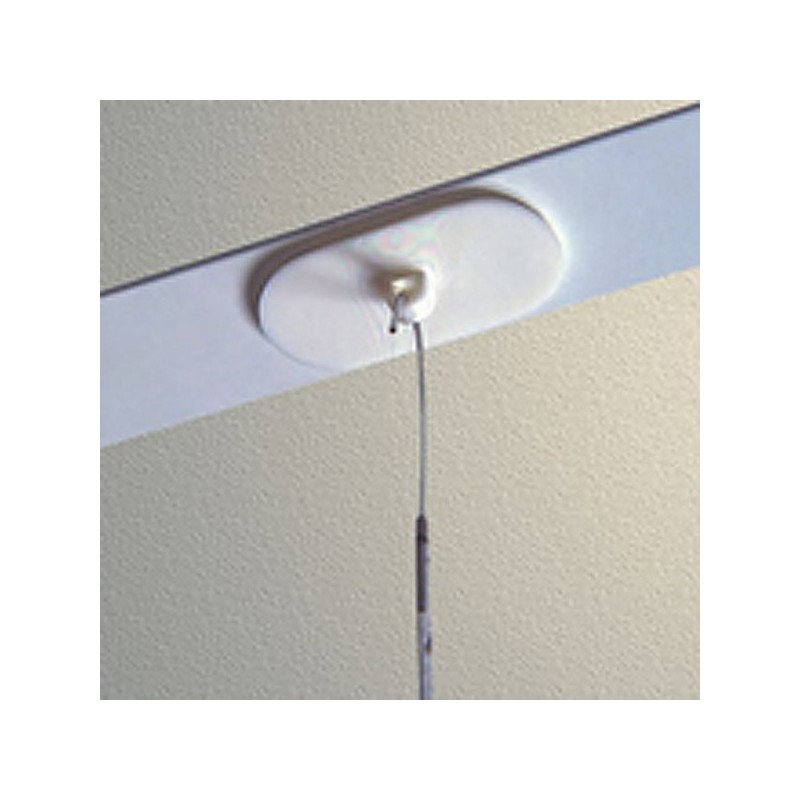 AOS plafond oog zelfklevend ovaal 400x200mm wit