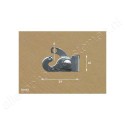 Artiteq Anti-Theft Hook 4x4mm steel - 60kg
