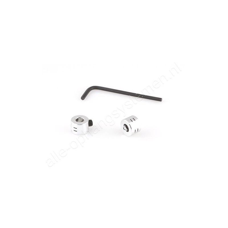 Artiteq Blokkeringsblokje alu - 4mm