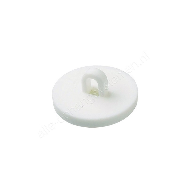 GeckoTeq Adhesive Ceiling Eye white - 20mm - per one
