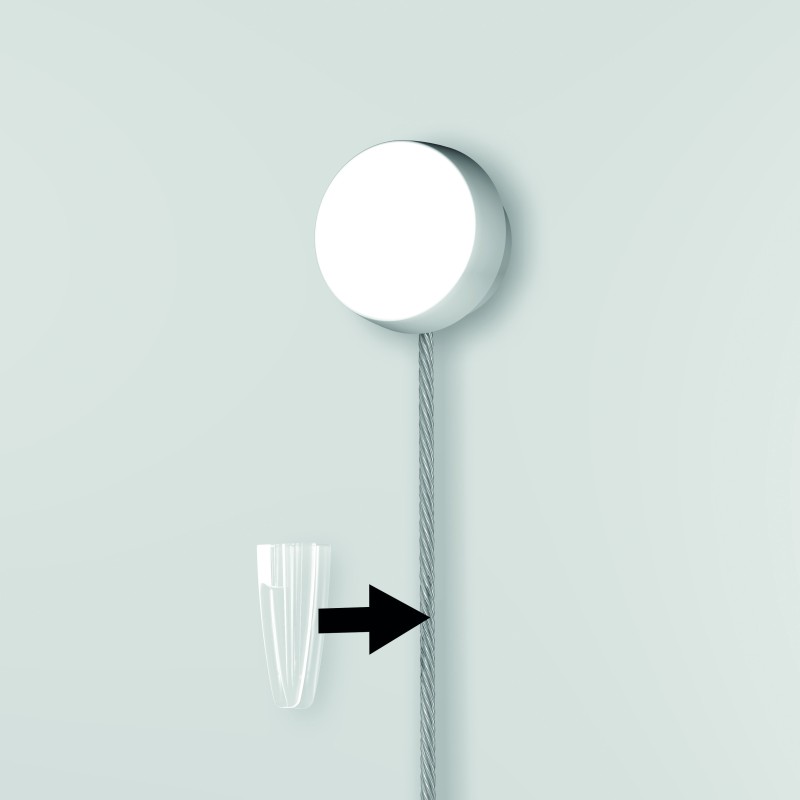 Artiteq Picture Mouse Solo 150cm wit incl alle montagematerialen