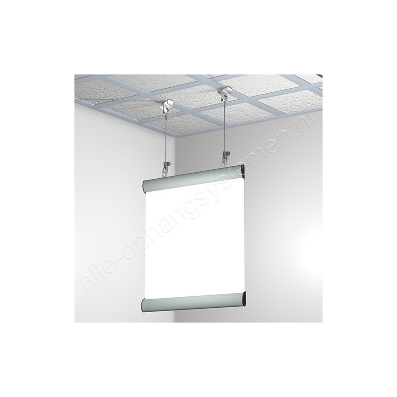 GeckoTeq Ceiling clip White Plastic - 5kg