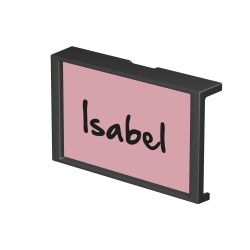 Artiteq InfoRail Me - Naam clip - per stuk