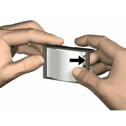 Artiteq InfoRail Me - Naam clip - per stuk