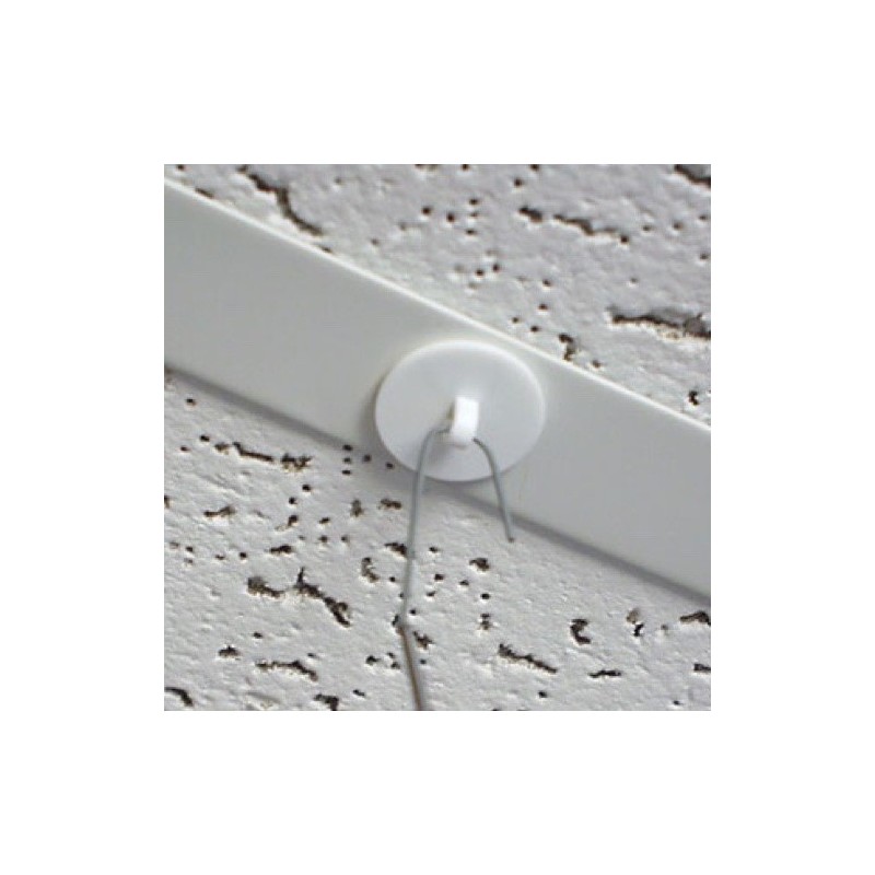 GeckoTeq zelfklevend plafondoog wit - 20mm