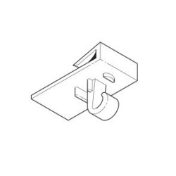 AOS Plafondklem met Oog wit - 22-51mm