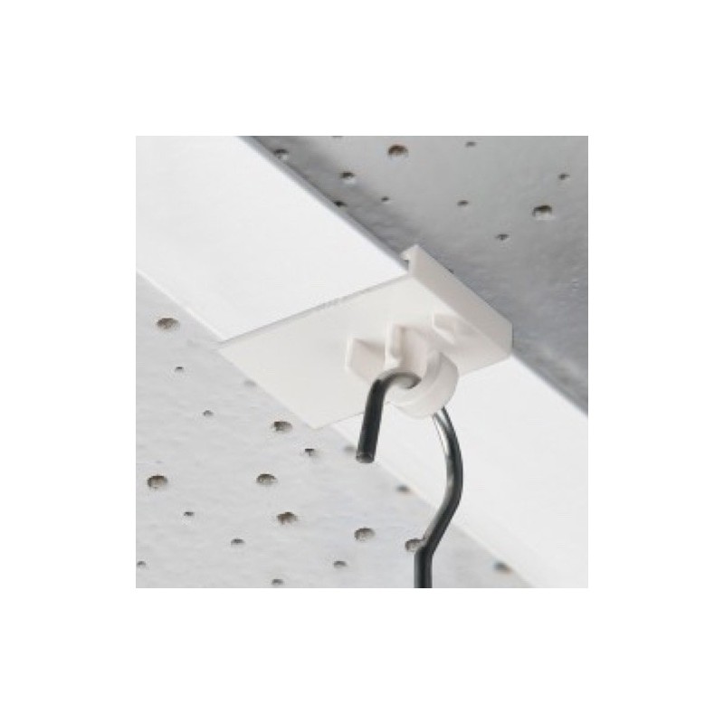 AOS Plafondklem met Oog wit - 22-51mm