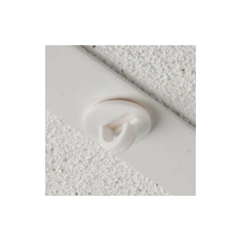 GeckoTeq zelfklevende plafond haak wit - 20mm