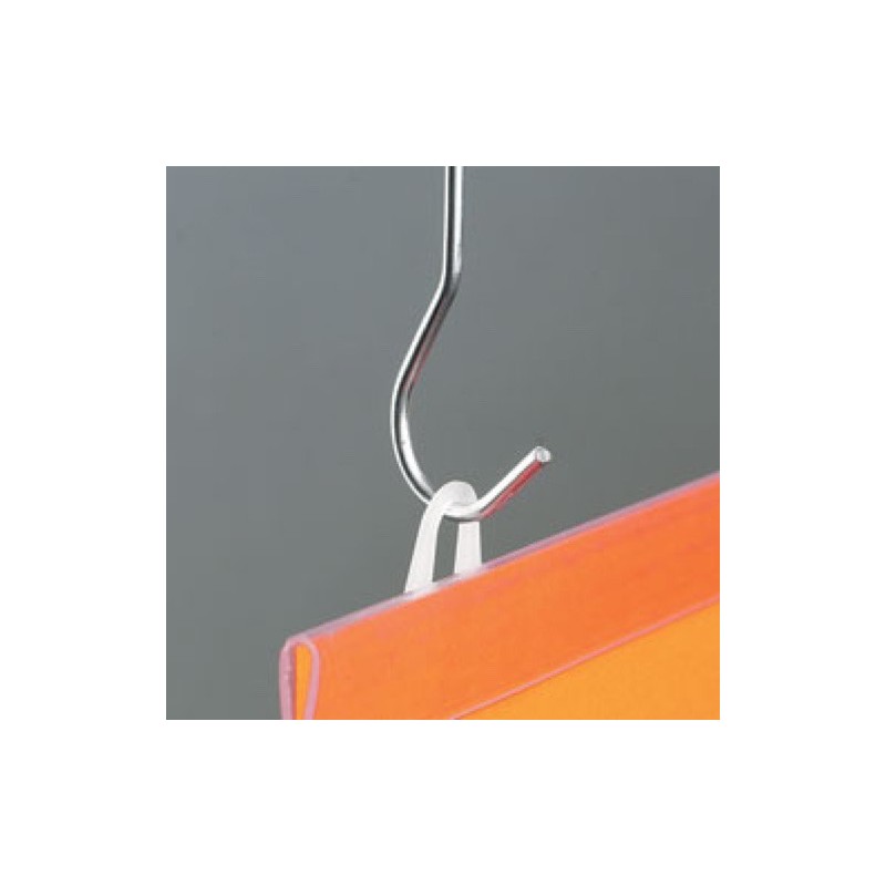 GeckoTeq Double-Ended Ceiling Hooks - for Covid19 Screens - per 25 pieces