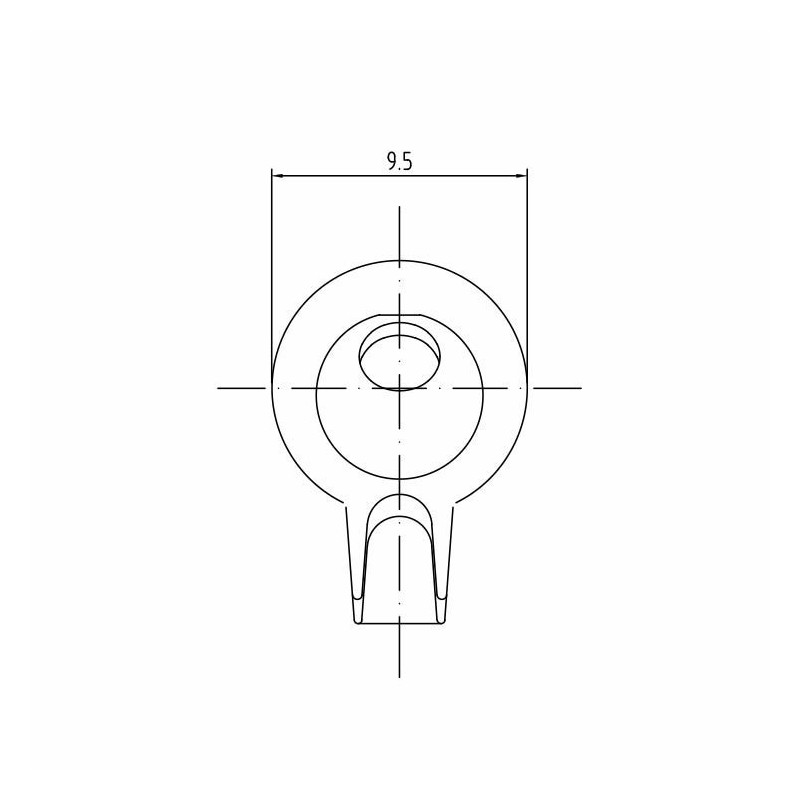Artiteq Scheidingswandhaak wit - 15kg