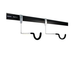 GeckoTeq Duratrax - Horizontaler Fahrradhaken 2 Stück GSH12