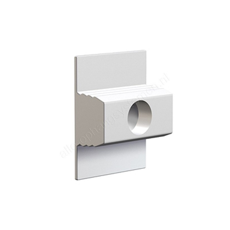 Artiteq click & connect click rail 3 rings voor niet rechte muren