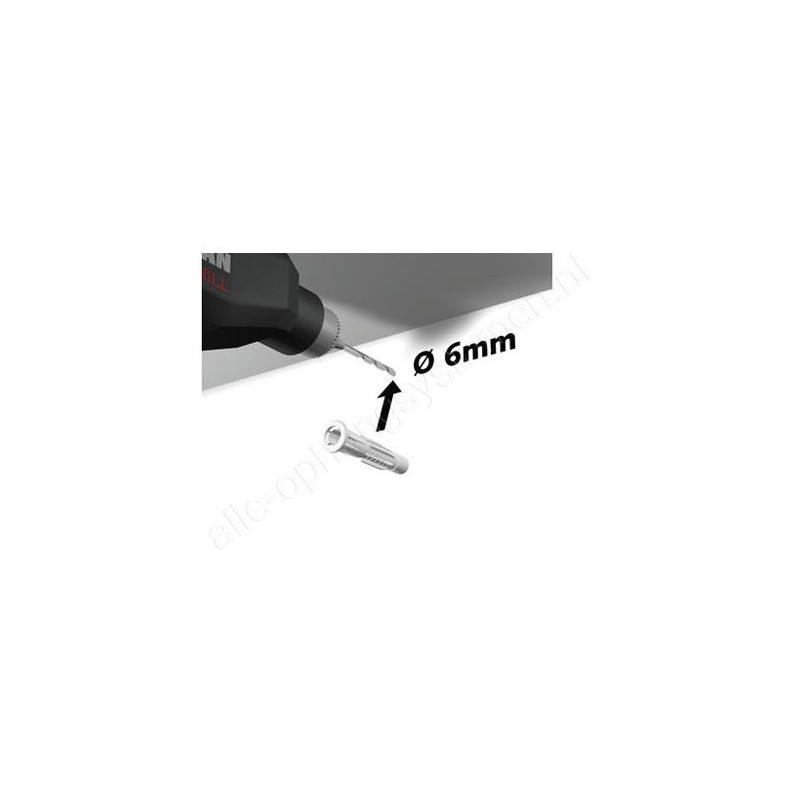 Newly nylon plug R-rails 6mm