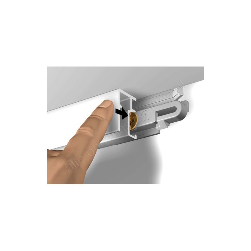 Newly R-rail Muurclip