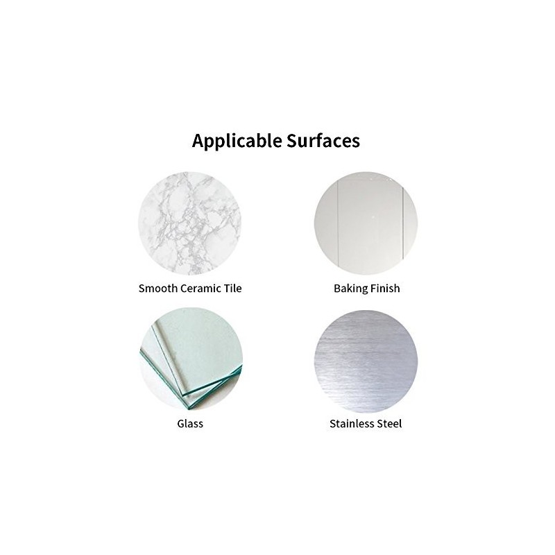 GeckoTeq Roestvrij stalen zelfklevende schuine Haken - 2 ophang punten