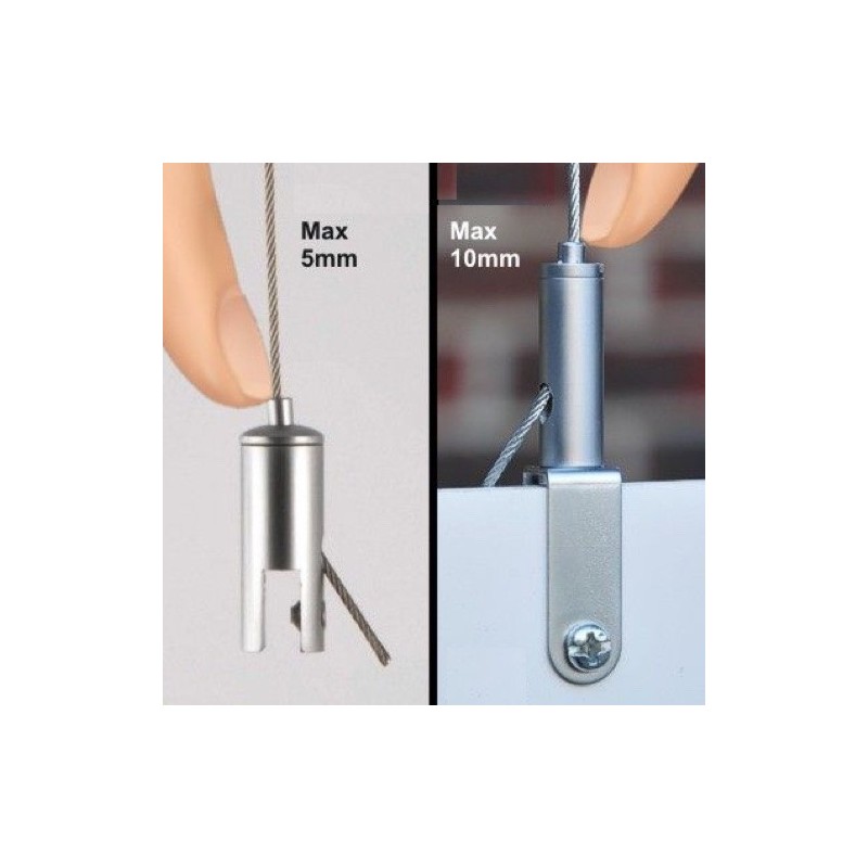 GeckoTeq zelf remmende materialen klem voor panelen tot 5 mm