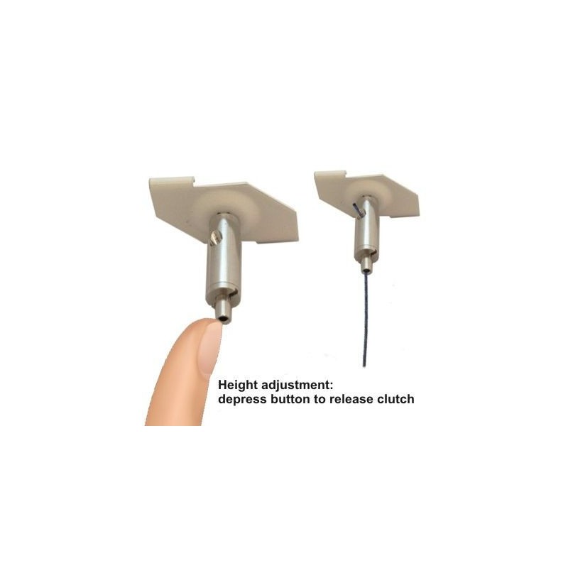 GeckoTeq Zelfremmende Systeem Plafond Klem - 8kg