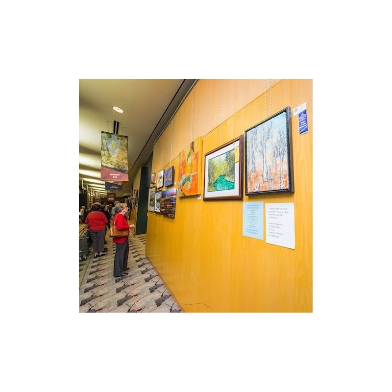 STAS Evoluon 200 cm aluminium Wand Rail met installatie kit