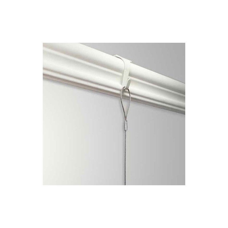 Listón de borde de madera GeckoTeq Riel de pared de 200 cm